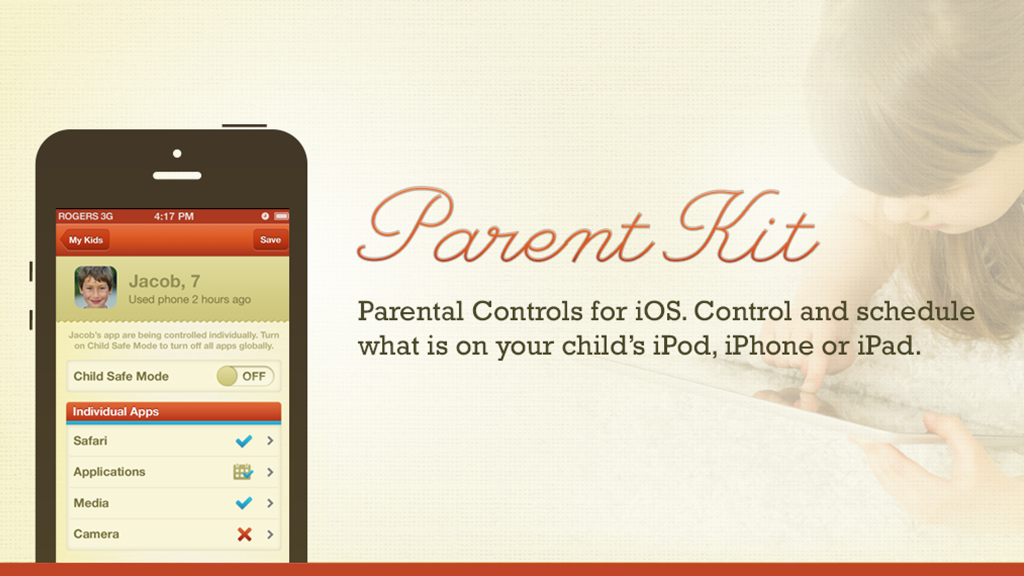 تطبيق Parentkit