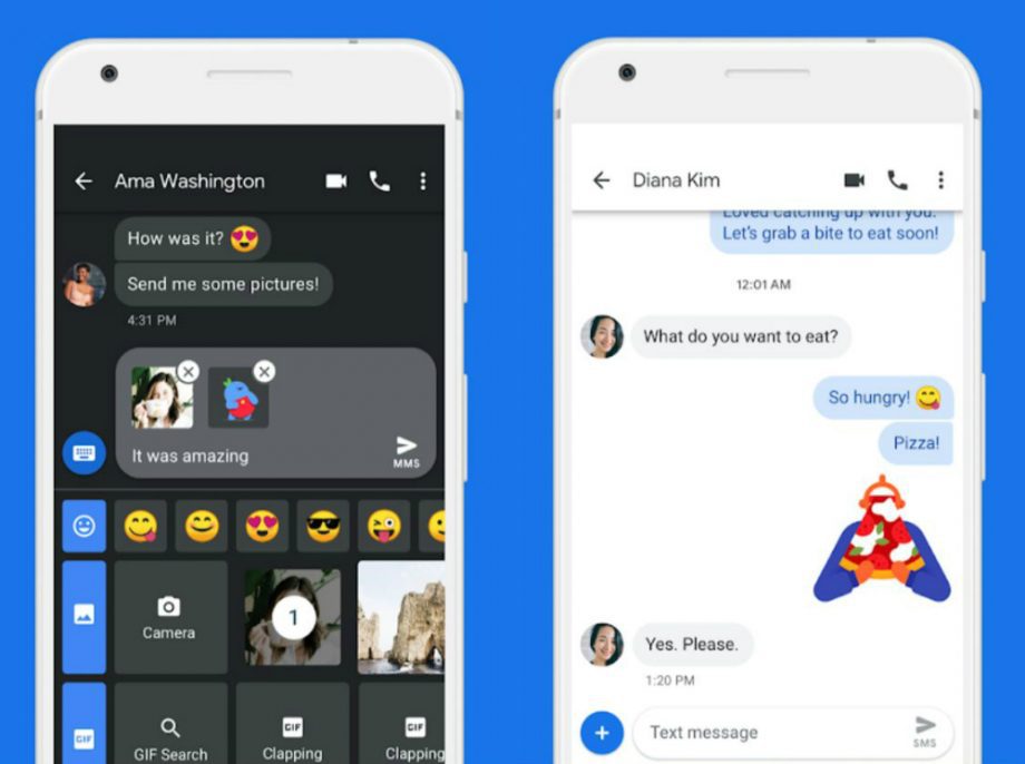 android messages dark theme 1 - مدونة التقنية العربية