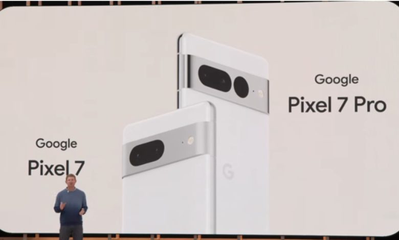 جوجل تكشف عن تصميم هواتف Pixel 7 وPixel 7 Pro بتصميم من الألومنيوم #GOOGLE I/O 2022