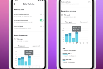منصة تيك توك تضيف عناصر تحكم جديدة لوقت الشاشة لتذكير المستخدمين بأخذ فترات راحة