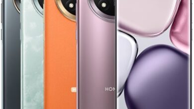 honor x9c ar purple orange cyan black - مدونة التقنية العربية