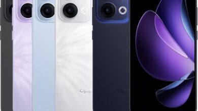 oppo reno 13 5g dark blue white blue purple black - مدونة التقنية العربية